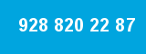 928 820 22 87 928 820 22 87